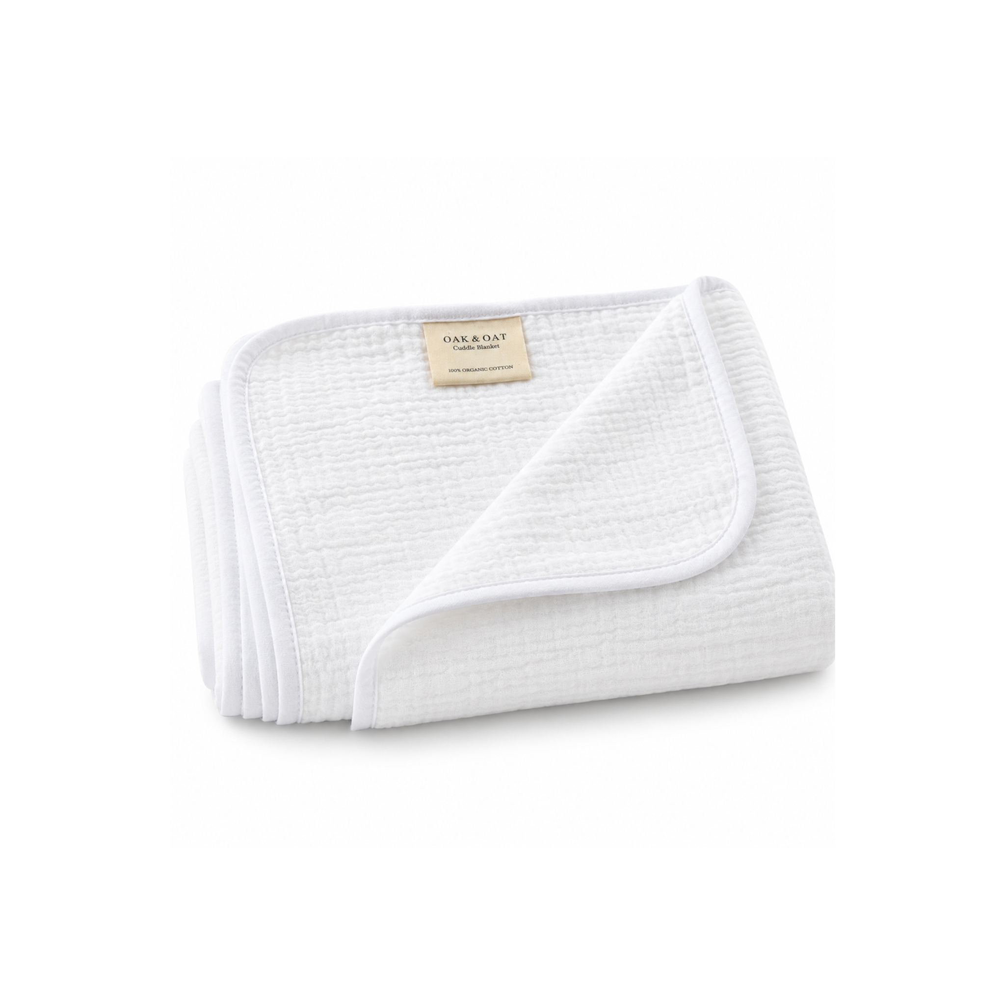 Organic Cotton Muslin Cuddle Blanket