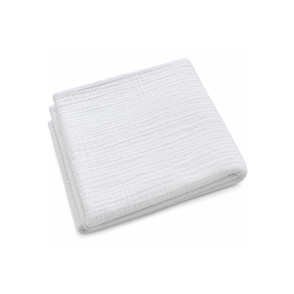 Organic Cotton Muslin Cuddle Blanket